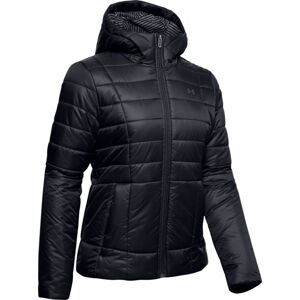 Dámska bunda Under Armour UA Armour Insulated Hooded Jkt Black - M