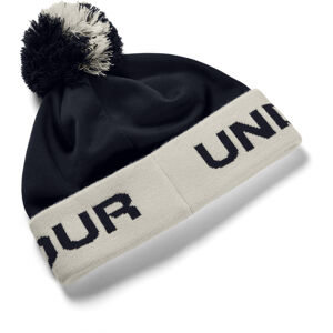 Chlapčenská čiapka Under Armour Boy's Gametime Pom Beanie Black - OSFA