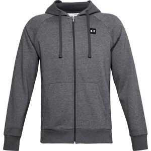 Pánska mikina Under Armour Rival Fleece FZ Hoodie Pitch Gray Light Heather - L