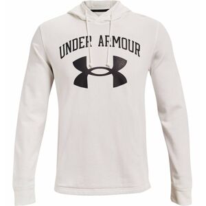 Pánska mikina Under Armour Rival Terry Big Logo HD Onyx White - XXL