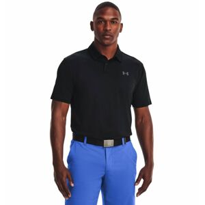 Pánske polo tričko Under Armour T2G Black - 3XL