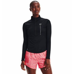 Dámske tričko s 1/2 zipem Under Armour Speed Stride Attitude HZ Black - S
