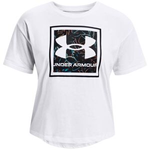 Dámske tričko Under Armour Live Glow Graphic Tee White - L