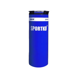 Detské boxovacie vrece SportKO MP5 29x75 cm modrá