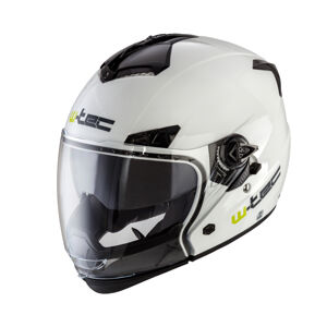 Moto prilba W-TEC NK-850 biela lesk - XS (53-54)