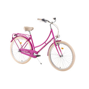 Mestský bicykel DHS Citadinne 2636 26" 4.0 Pink - 18"