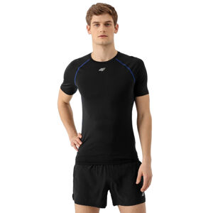 Pánske bežecké tričko 4F TSMF011 DEEP BLACK - L