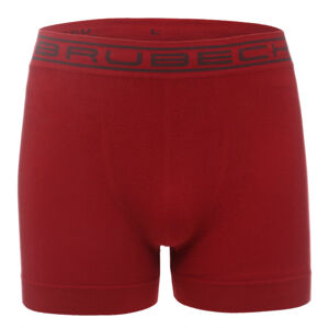 Pánske boxerky Brubeck Cotton Comfort Dark Red - XXL