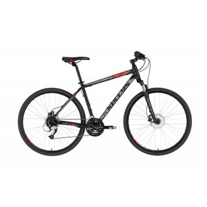 Pánsky crossový bicykel KELLYS CLIFF 90 28" - model 2021 Black Red - M (19'')