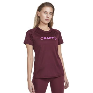 CRAFT CORE Unify Logo tmavo červená - XS
