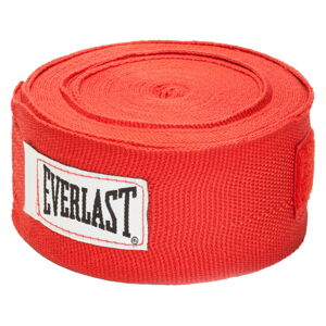 Boxerské bandáže Everlast Handwraps 300 cm červená