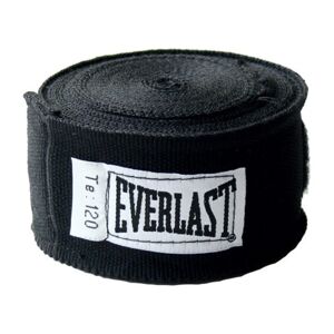 Boxerské bandáže Everlast Pro Style Hand Wraps 300 cm čierna