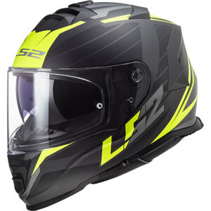 Moto prilba LS2 FF800 Storm II Nerve Matt H-V Yellow XL (61-62)