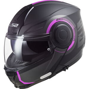 Výklopná moto prilba LS2 FF902 Scope Arch Matt Titanium Pink - M (57-58)