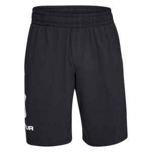 Pánske športové kraťasy Under Armour Sportstyle Cotton Graphic Short Black/White - XXL