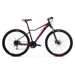 Dámsky horský bicykel Kross Lea 6.0 27,5" SR - model 2021 čierno-ružová - XXS (14")