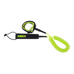 Bezpečnostné lanko Jobe SUP Leash Coil 3 m Lime