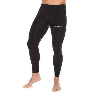 Pánske bežecké legíny Brubeck Running Force Black - XXL