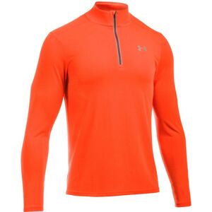 Pánska mikina Under Armour Threadborne Streaker 1/4 Zip Orange - XXL