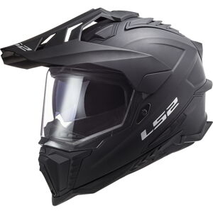 Enduro prilba LS2 MX701 Explorer Solid Matt Black - XXL (63-64)