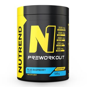 Pre-workout zmes Nutrend N1 510 g modrá malina