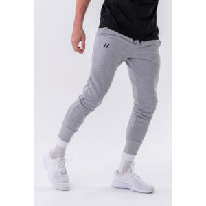 Pánske tepláky Nebbia „Reset“ 321 Light Grey - XXL