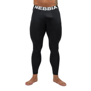 Pánske legíny s vreckom Nebbia Discipline 708 Black - M