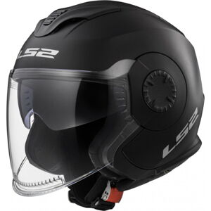 Moto prilba LS2 OF570 Verso Single Matt Black - L (59-60)