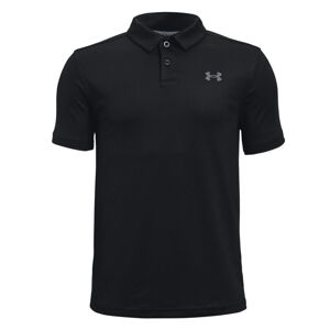 Chlapčenské polo tričko Under Armour Performance Polo Black - YS