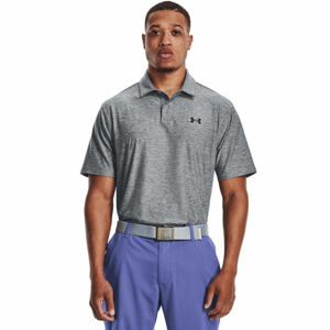 Pánske polo tričko Under Armour T2G Steel - L