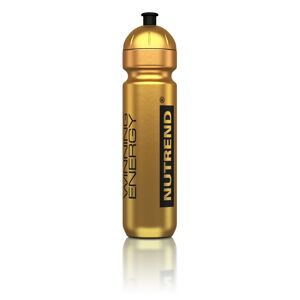 Športová fľaša Nutrend bidonu 1000 ml Gold metalik