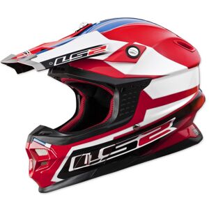 Motokrosová prilba LS2 MX456 Tuareg červeno-modrá - XL (61-62)